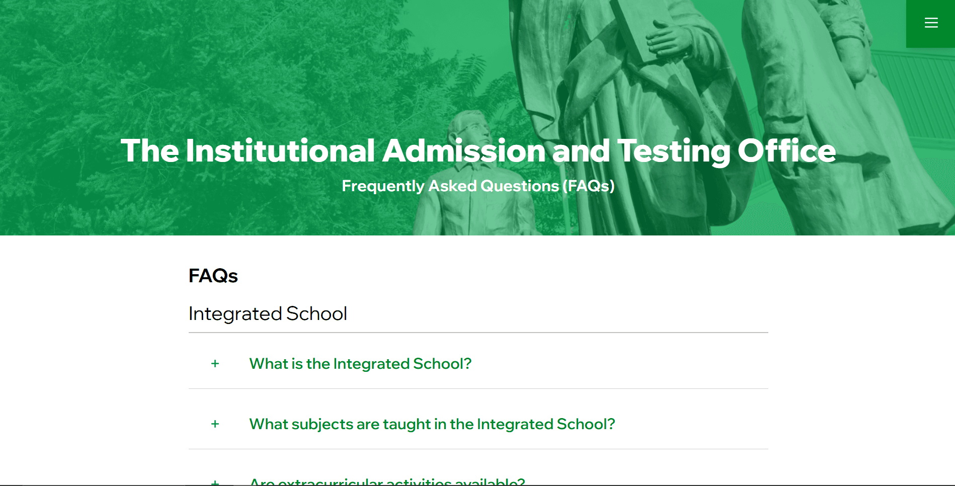 DLSL Admission Office screenshot 1
