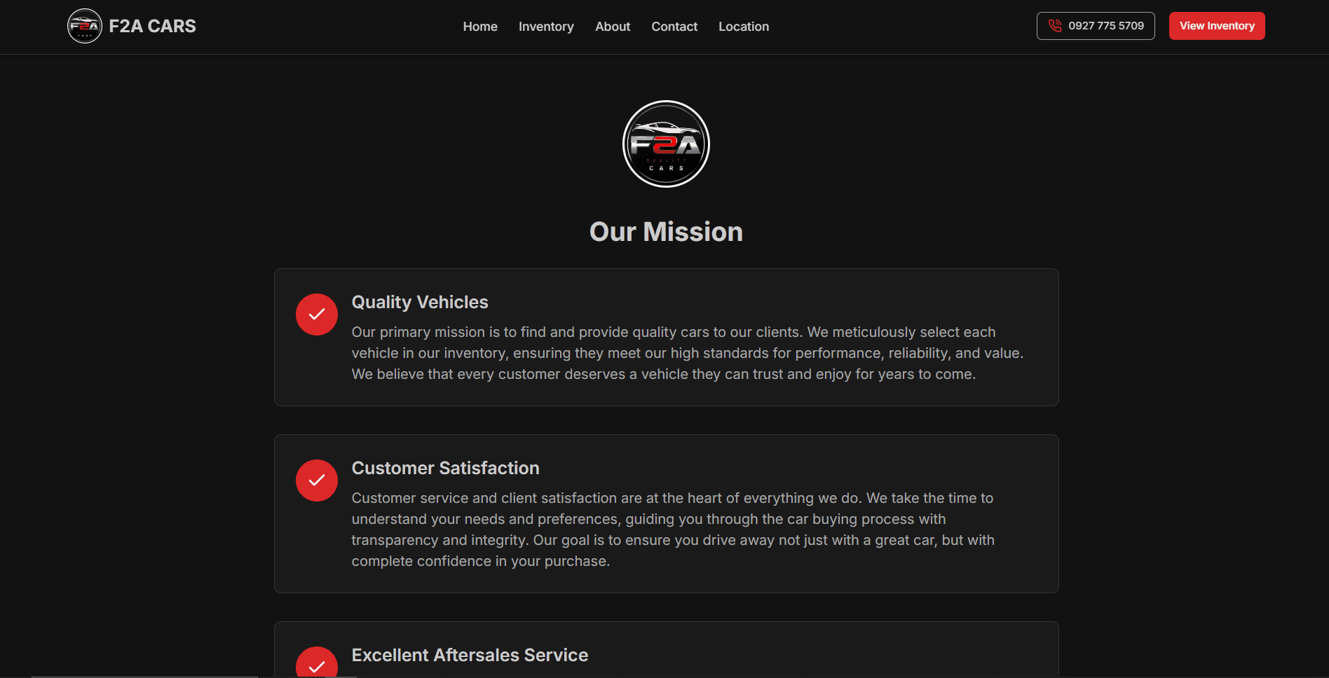 F2A Cars screenshot 2