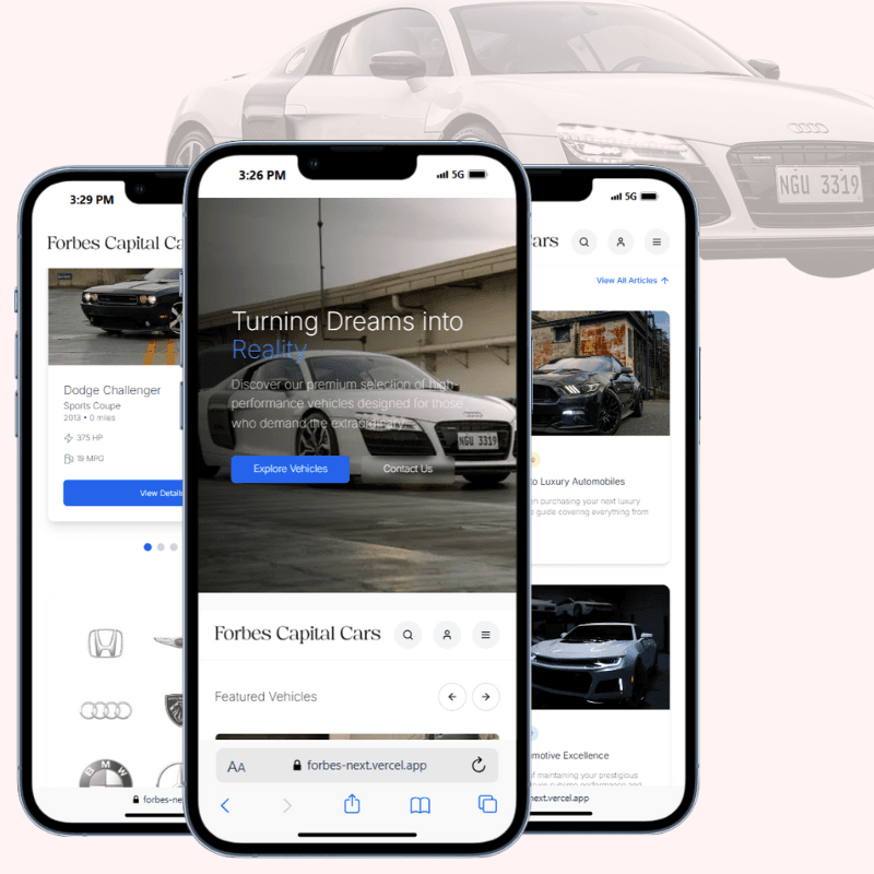 Forbes Capital Cars