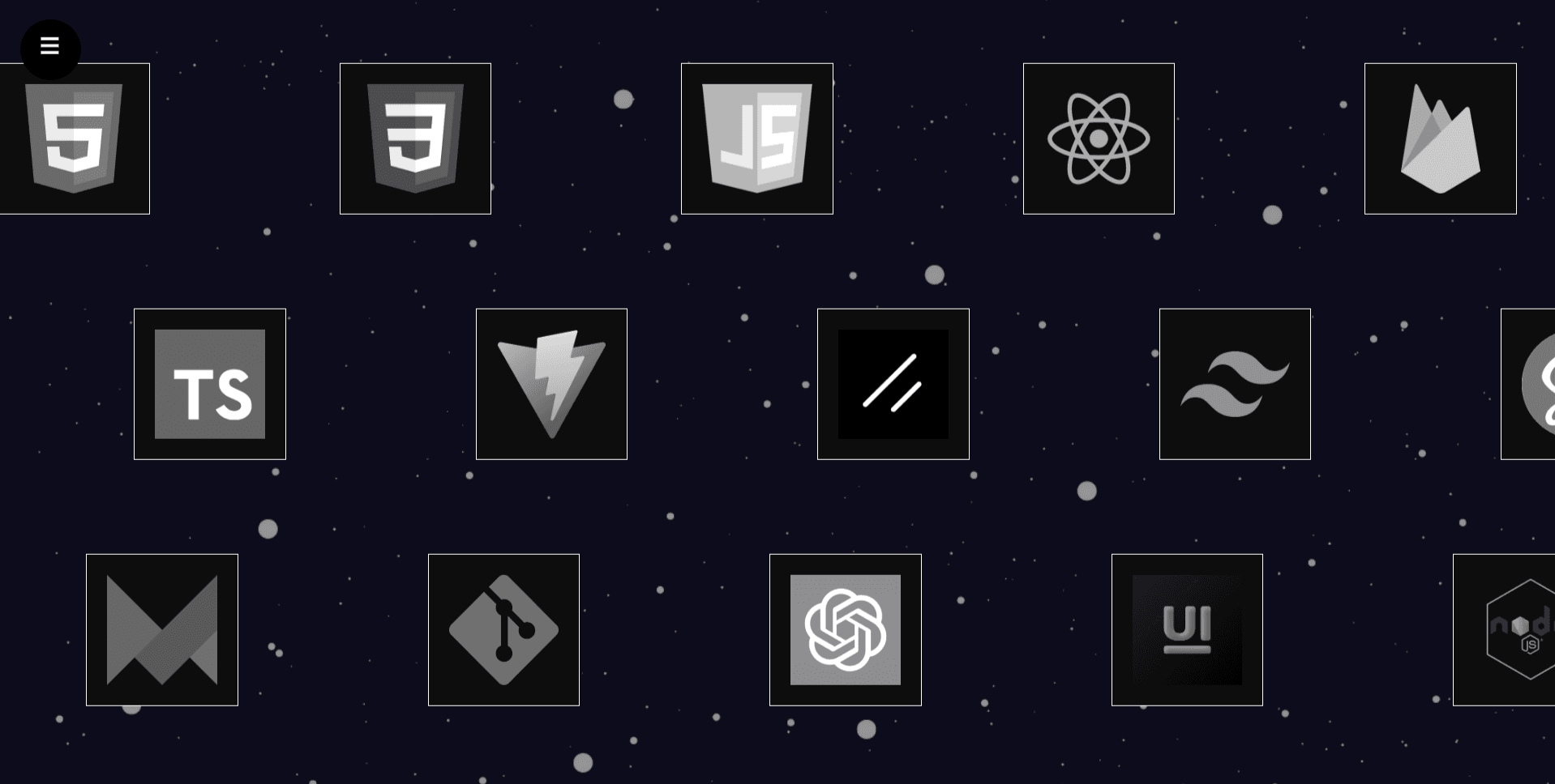 Old Portfolio screenshot 1