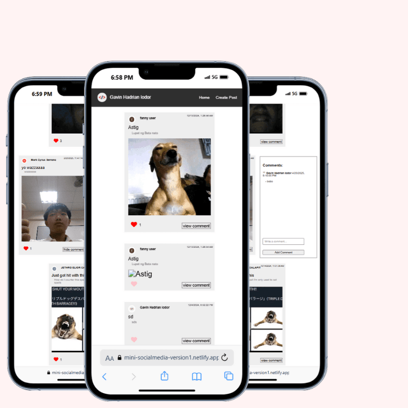 Mini Social Media